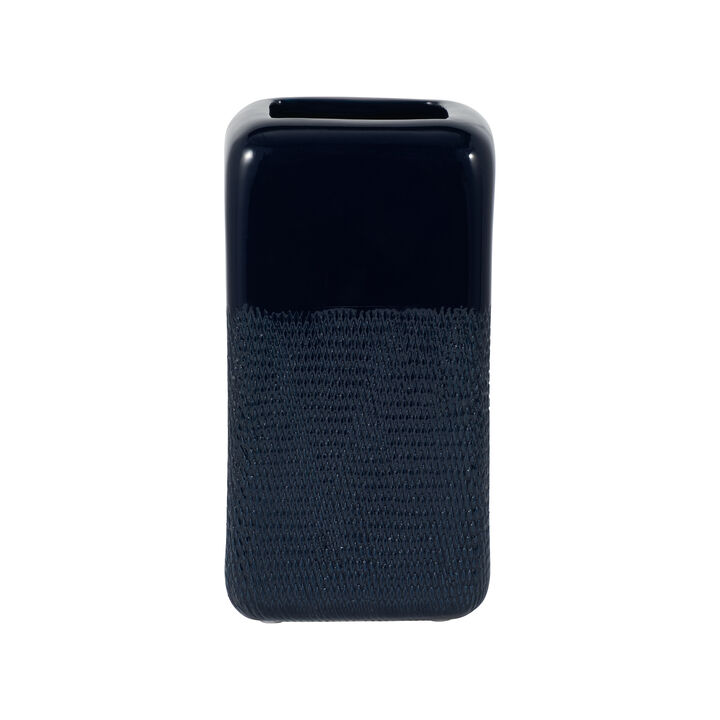 Beckhaven Blue Vase 10 In