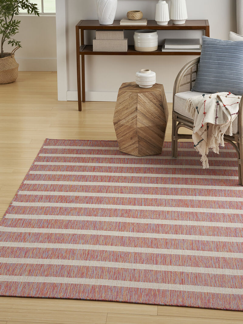 Positano POS03 Rainbow/Ivory 5' x 7' Rug image number 8