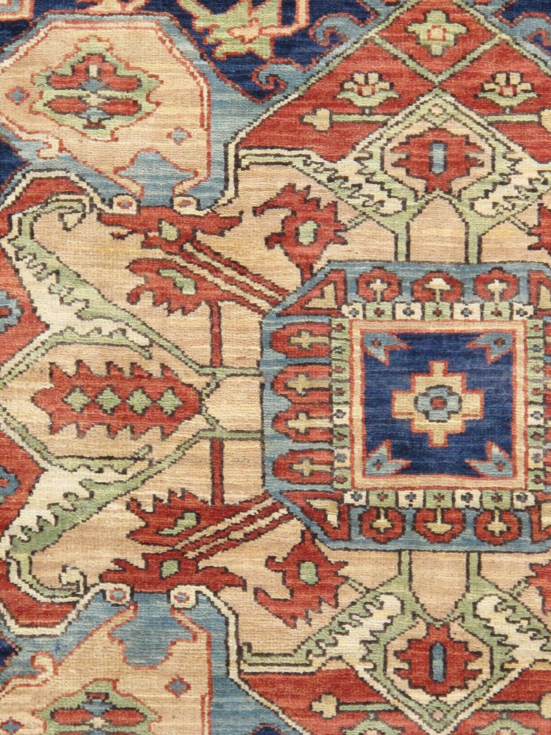 Pasargad Home Serapi Hand-Knotted Wool Area Rug image number 3