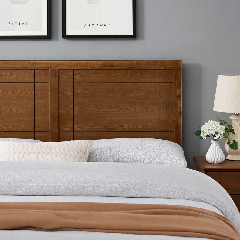 Modway - Archie Queen Wood Headboard image number 1