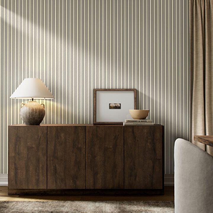 Multi Stripe Wallpaper by Getty Images	 - Multi Stripe Black II