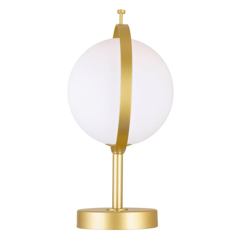 Da Vinci 1 Light Table Lamp With Brass Finish