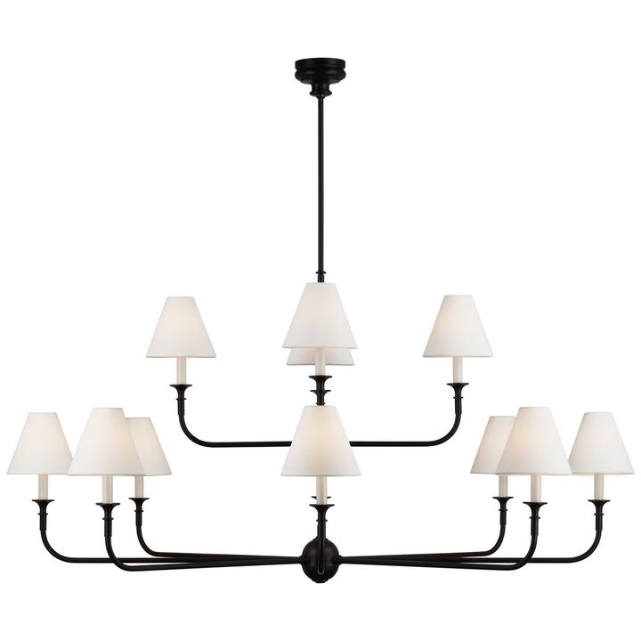 Piaf Grande 2-Tier Chandelier
