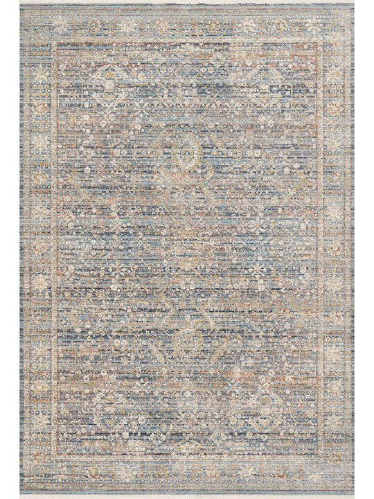 Claire Blue/Sunset 9'6" x 13' Rug