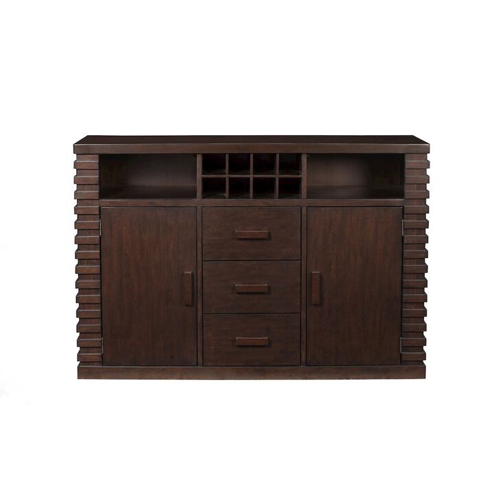 Alpine Furniture Trulinea Sideboard, Dark Espresso