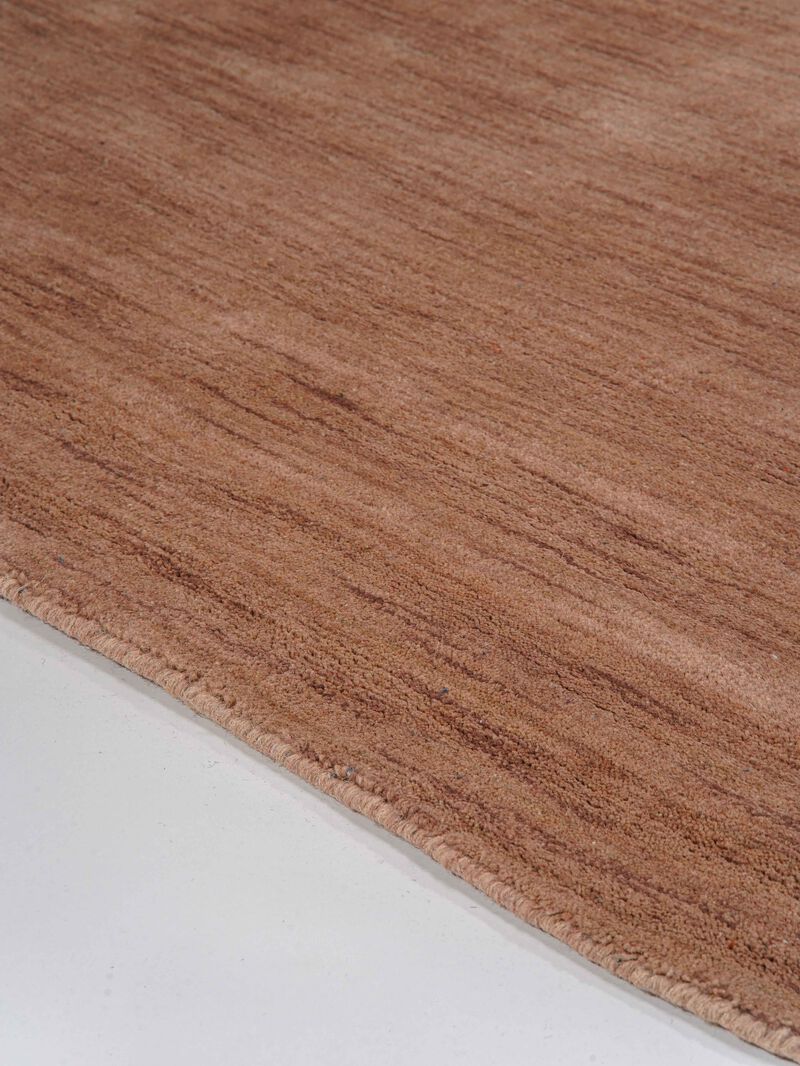 RUGSOTIC CARPETS HAND KNOTTED LOOM WOOL ECO-FRIENDLY AREA RUGS  - Rectangle, Solid Plain Design, High Pile Thick Handmade Anti Skid Rugs for Living Room (L00111) image number 6