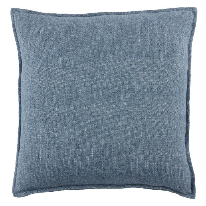 Burbank Dusty Blue 22"X22" Down Pillow