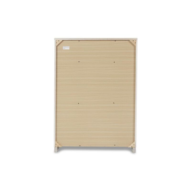 New Classic Furniture Furniture Sapphire Modern Solid Wood Chest in White