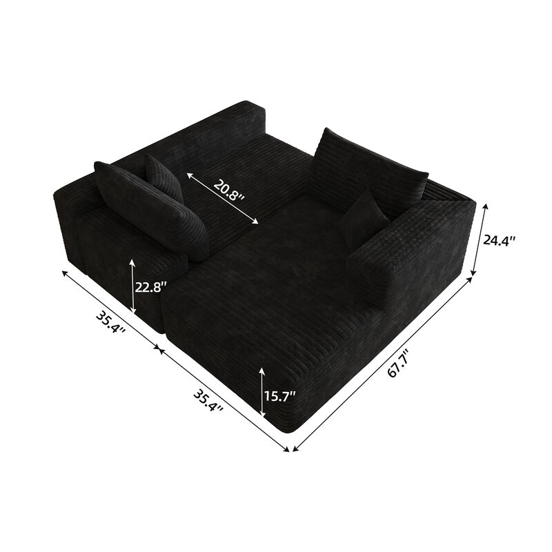 Juszut L Shaped Sectional Sofa image number 8