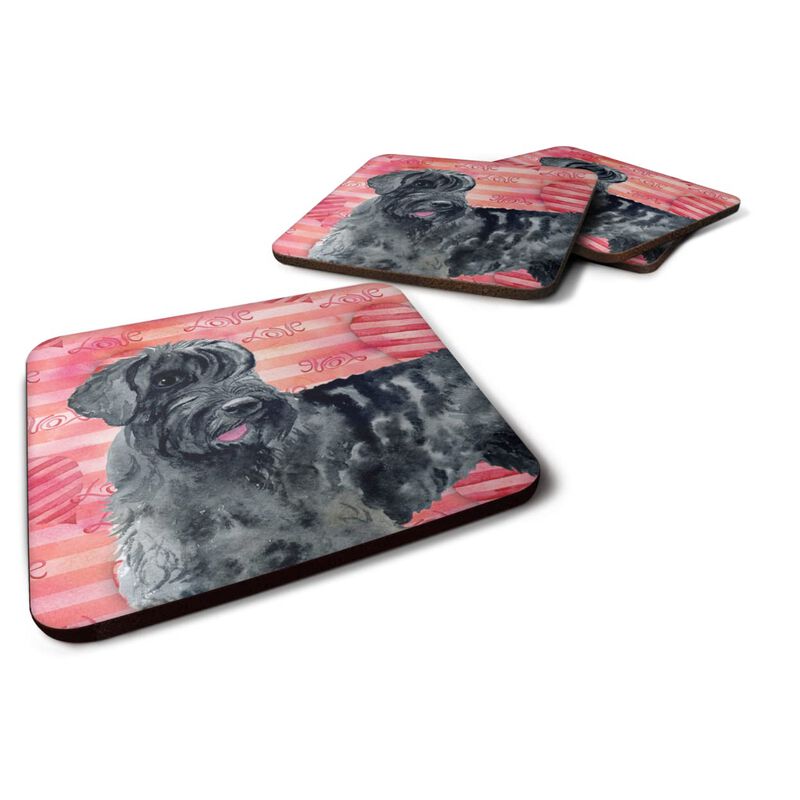 Caroline's Treasures Giant Schnauzer Love Decorative coasters, Multicolor