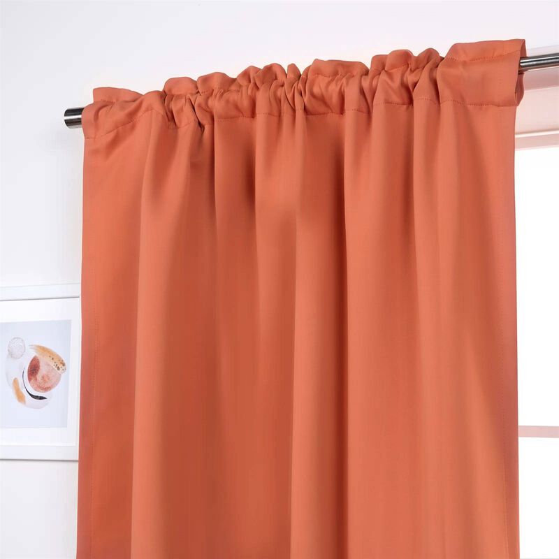 Blackout Window Curtains – Set of 2 Room Darkening Thermal Panels