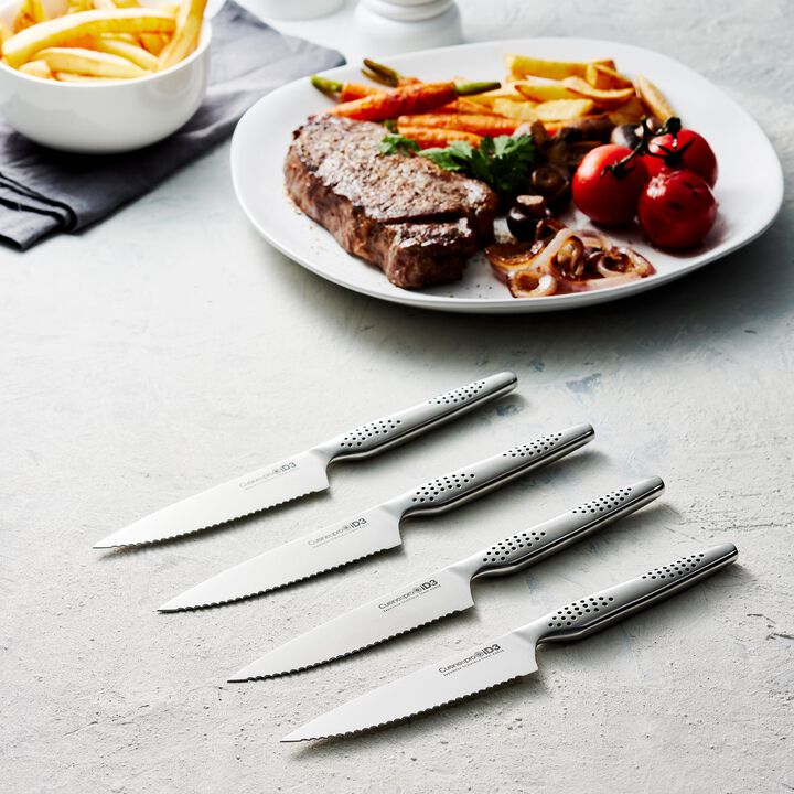 iD3® 4 Piece Steak Knife Set 11.5cm 4.5in