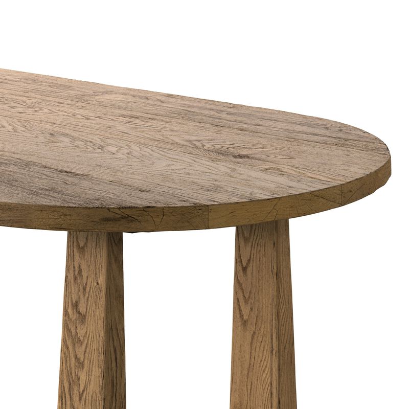 Ayla Worn Oak Dining Table