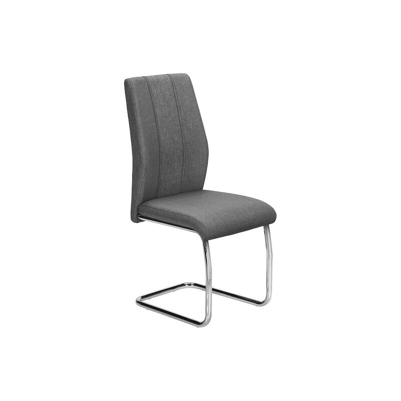 Contemporary Dining Chair in Grey color
