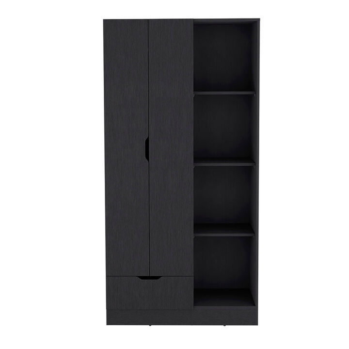Armoire Dover, Bedroom, Black