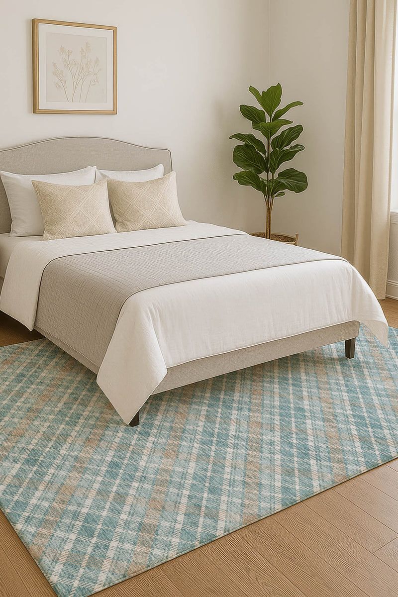 Soft Essentials SE3 Teal 9' x 12' Rug image number 1