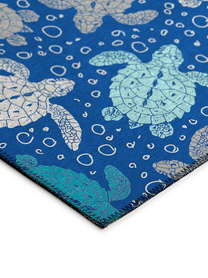 Seabreeze SZ13 Navy 3' x 5' Rug