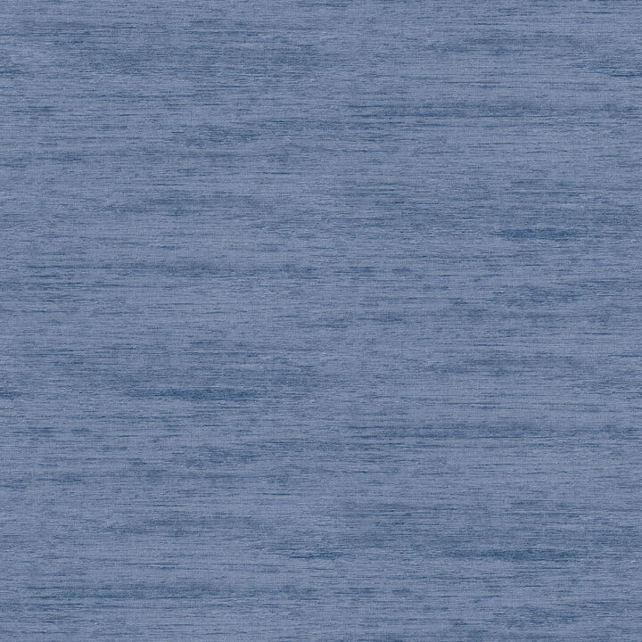 Lindsay Denim Chenille Wallpaper (Set of 2)