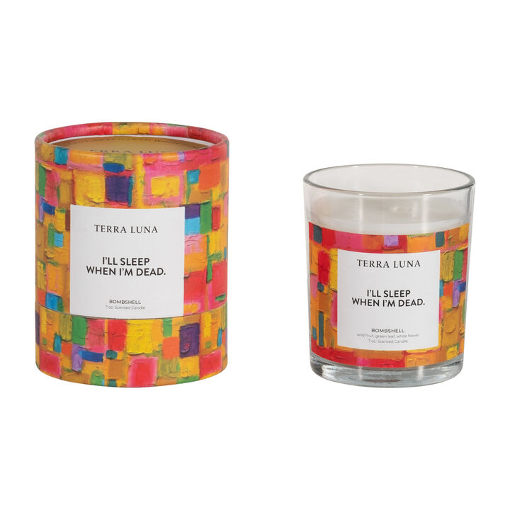 Sleep When Dead Boxed Candle
