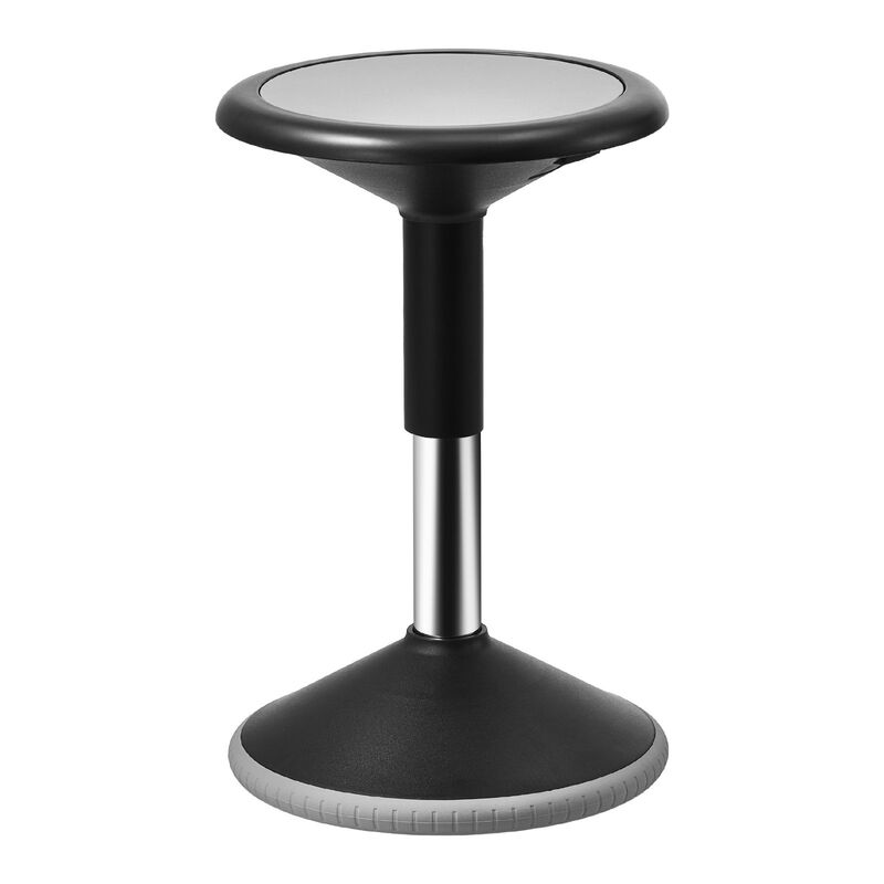 Active Wobble Chair Height Adjustable Flexible Stool for Classroom Office and Home-Black image number 0