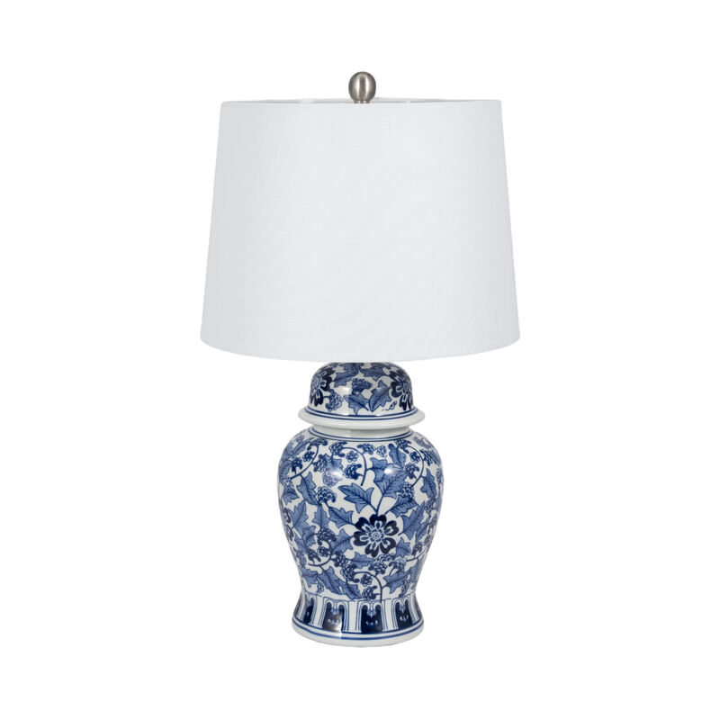 Ceramic Temple Jar Table Lamp image number 2