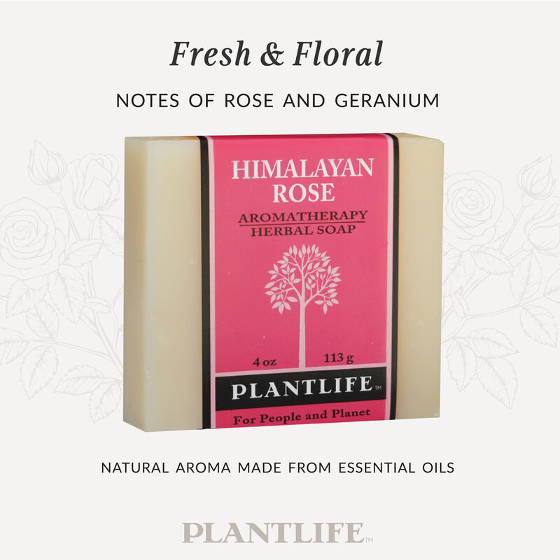 Plantlife Bar Soap - Himalayan Rose image number 3