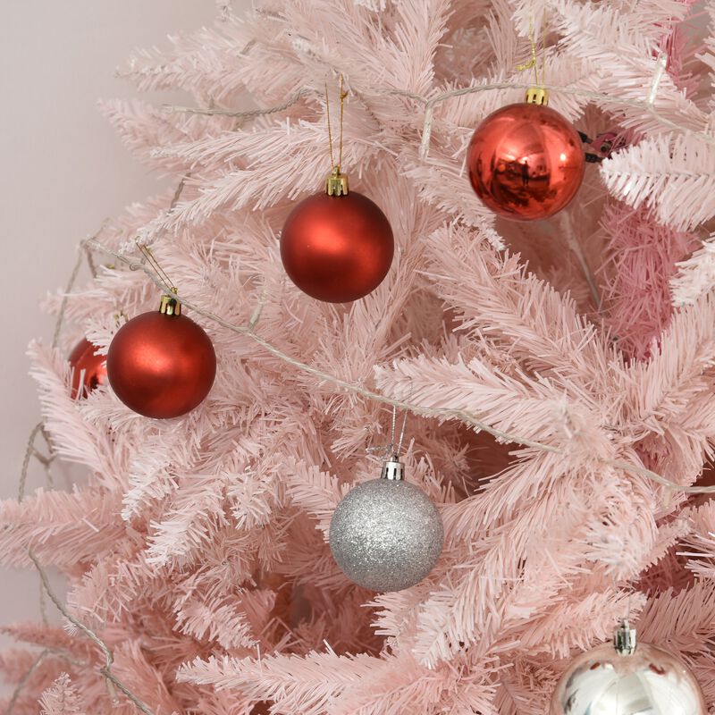 BreeBe 6ft Realistic Artificial Christmas Tree with Full Branches image number 7
