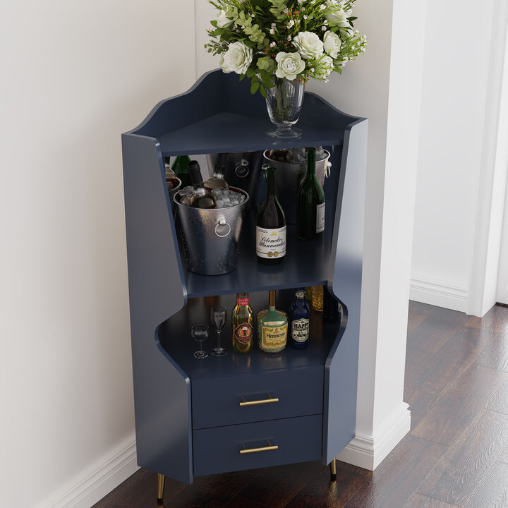 Totfol Corner Display Cabinet