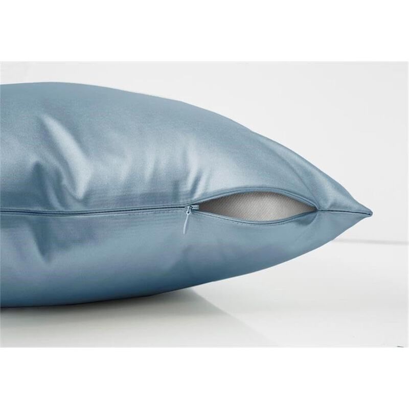 Monarch Specialties I 9342 Pillows, 18 X 18 Square, Insert Included, Decorative Throw, Accent, Sofa, Couch, Bedroom, Polyester, Hypoallergenic, Blue, Modern image number 5