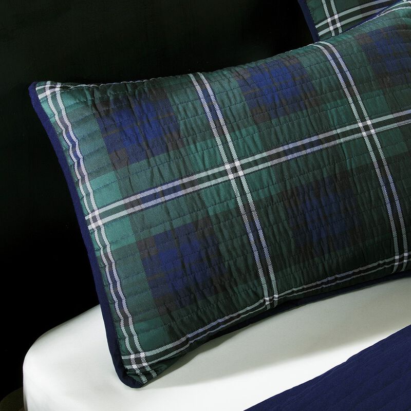 Gracie Mills Vilma Versatile Charm Reversible Quilt Set with Coordinating Throw Pillow