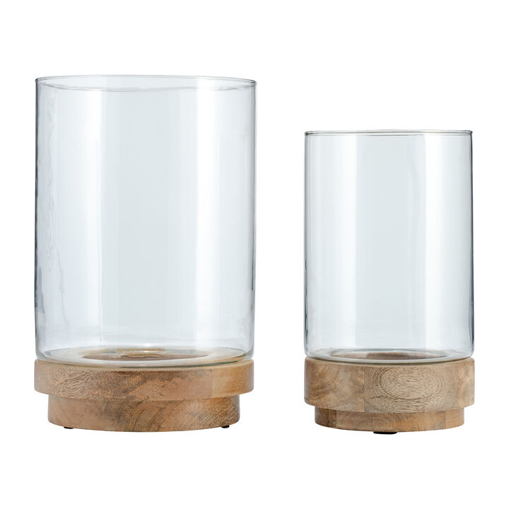 Hurricane Candle Holder Set