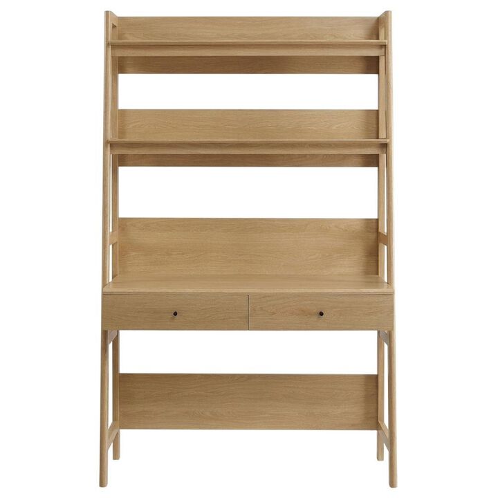 Modern office desk with sturdy construction and sleek design for productivity