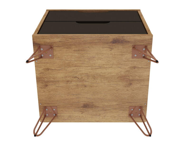 Rockefeller Gray 2-Drawer Nightstand image number 10
