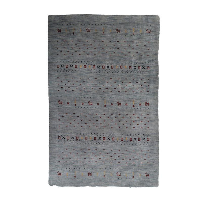 RUGSOTIC CARPETS HAND KNOTTED LOOM WOOL ECO-FRIENDLY AREA RUGS  - Rectangle, Contemporary Modern Design, High Pile Handmade Anti Skid Rugs for Living Room (L00585) image number 0