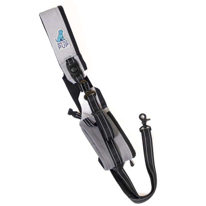 Big Old Pup 5-in-1 Multi-Utility Hands-Free Crossbody Dog Leash &ndash; Reflective, Durable Leash for Running & Walking