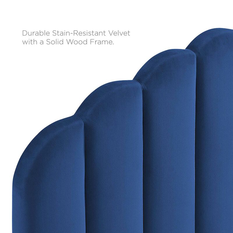 Veronique Performance Velvet Full/Queen Headboard image number 3