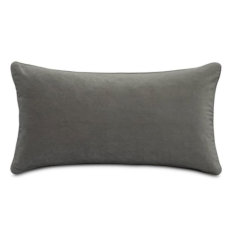 Michael Amini Explorer Halsey 13x24 Oblong Pillow, Set of 2 - Slate