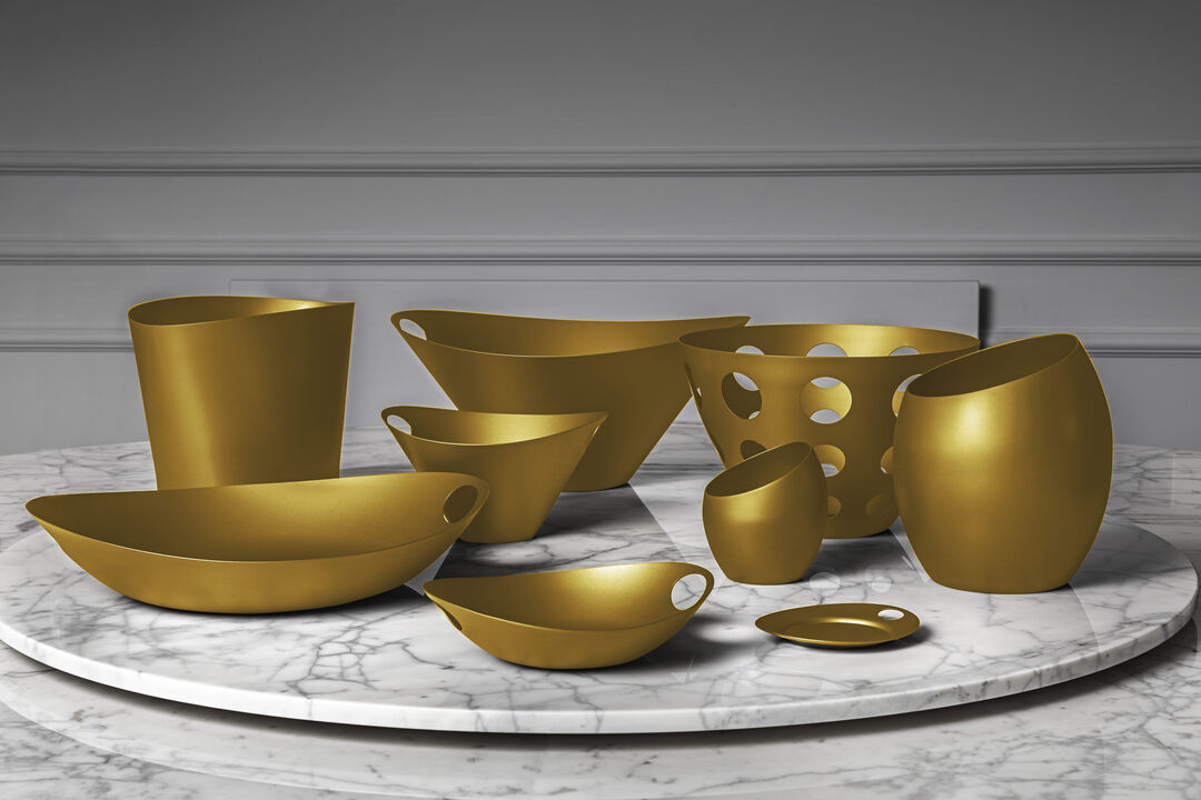 Atmosfera Saturno Tray Materic Ocher