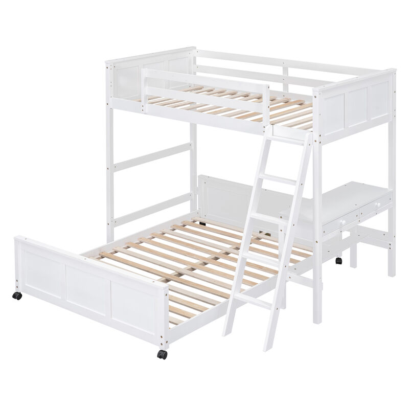 Merax Bunk Bed with Desk