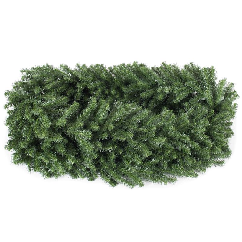 Vickerman 50' x 14'' Douglas Fir Artificial Christmas Garland - Unlit - Faux Fir Christmas Garland - Seasonal Indoor Home Decor - Reliable and Durable - Garland for Mantel or Staircase image number 0
