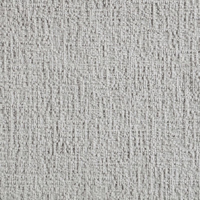 Meridian Furniture Priscilla Grey Linen Textured Fabric Bench