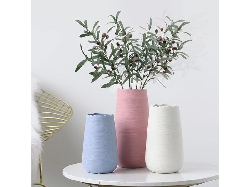 4 Piece Artificial Greenery Stems Vase Filler 28 Inch Olive image number 1