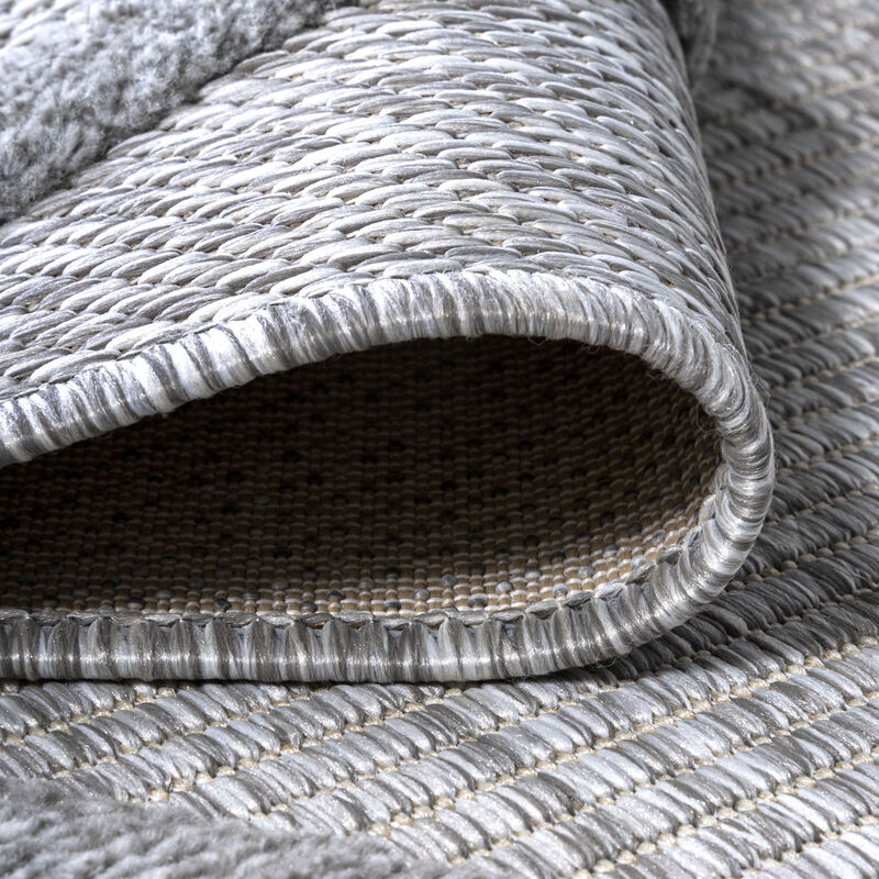 Salines Diamond Trellis Square Indoor/Outdoor Area Rug