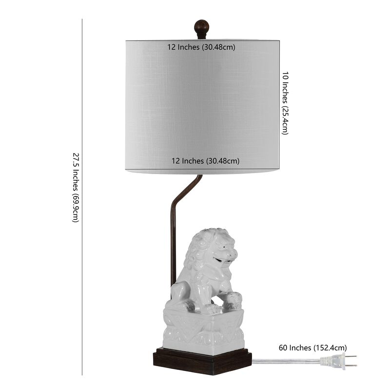 Guardian Ceramic Classic Modern LED Table Lamp