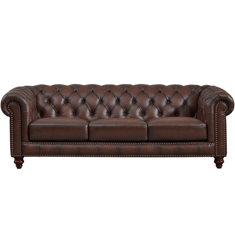 Alton Bay Top Grain Leather Sofa