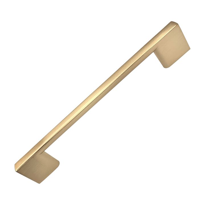 Southern Hills 5pc Gold Cabinet Handles 5"" (128mm) - Brushed Gold Cabinet Pulls, Gold Dresser Handles, Brass Cabinet Pulls, Gol