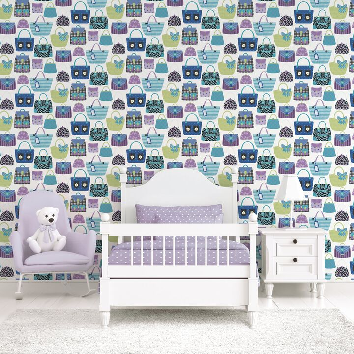 Kids and Teens Purses Blue Wallpaper G78583
