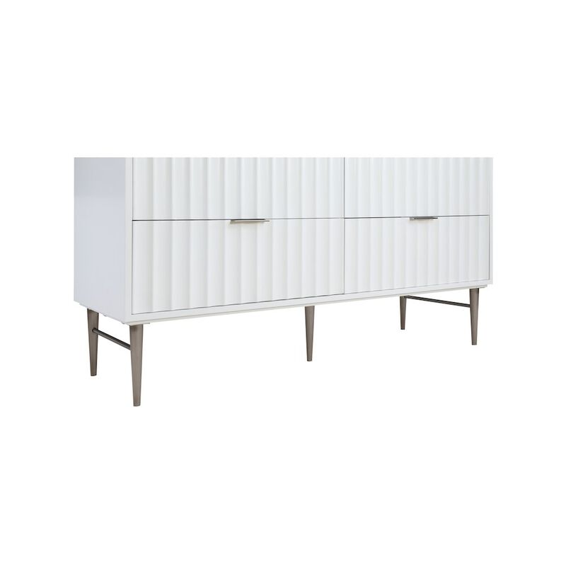 Meridian Furniture Modernist White Bathroom Vanity