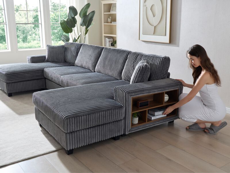 Juprul  U-shaped Combination Sofa image number 5