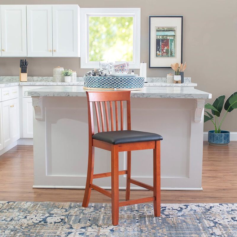 Linon Triena Craftsman Bar Stool image number 2
